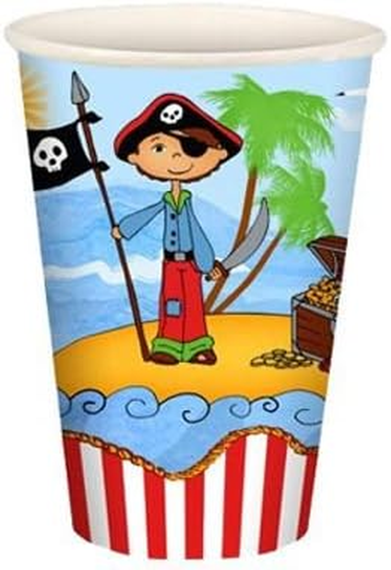 Papstar Pirate Island Paper Cups Pack of 10