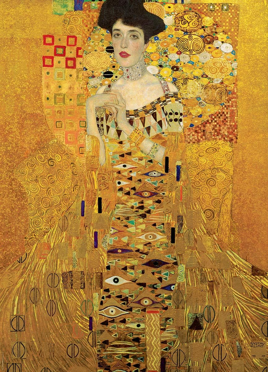 Eurographics Adele Bloch-Bauer I by Gustav Klimt 1000-Piece Puzzle