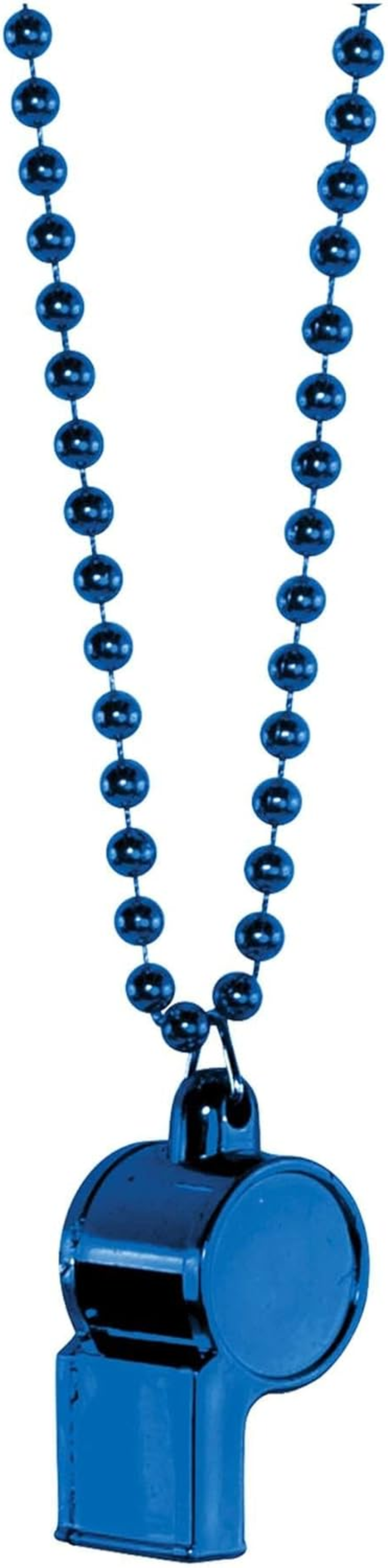 Amscan Whistle on Chain Necklace, Black