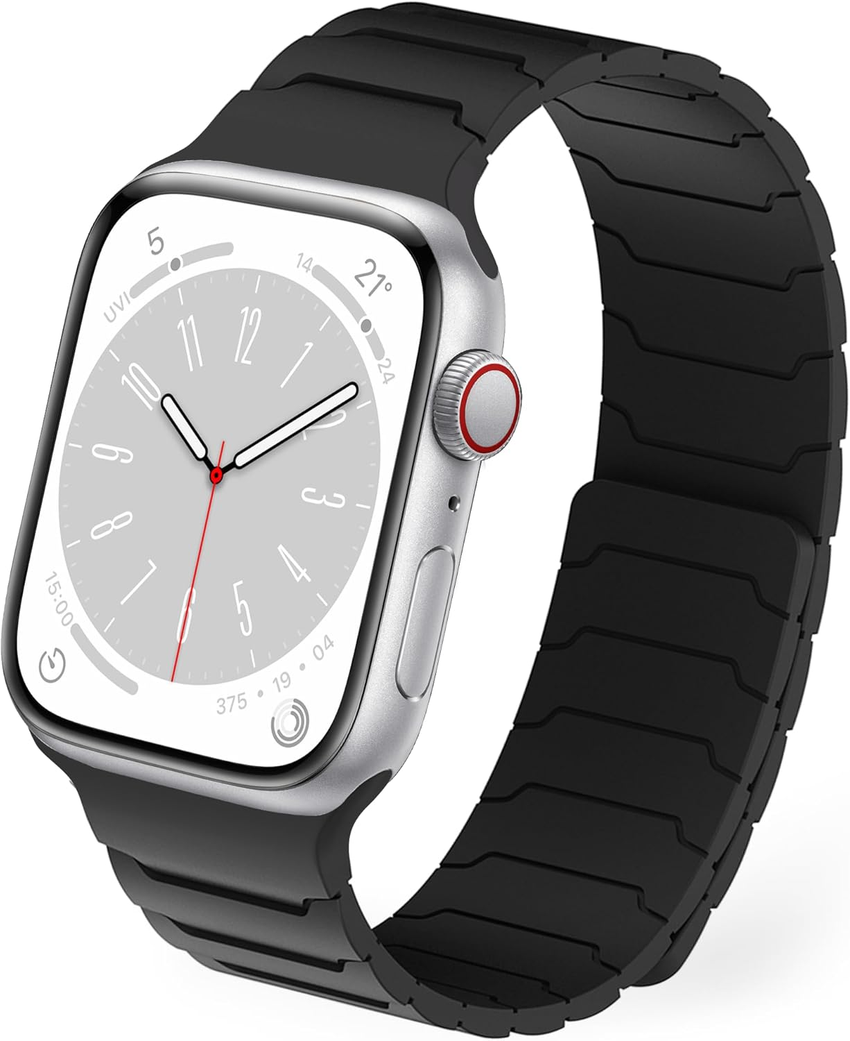 Mazuboho for Apple Watch Band 49Mm 46Mm 45Mm 44Mm 42Mm 41Mm 40Mm 38Mm, Soft Adjustable Comfortable Silicone Magnetic for Apple Watch Strap Ultra 3, Ultra 2, Ultra, Series 11 10 9 8 7 SE 6 5 4 3 2 1