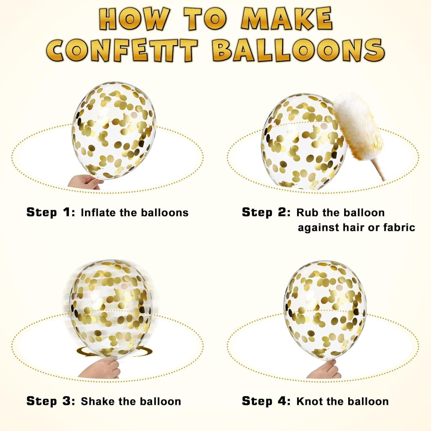 Black White Gold Balloon 75Pcs,Black White and Gold Party Decorations, 12In and 5In Black Gold White Party Balloons for Black White and Gold Birthday Decorations, New Year Balloons, Wedding Decoration image number 6