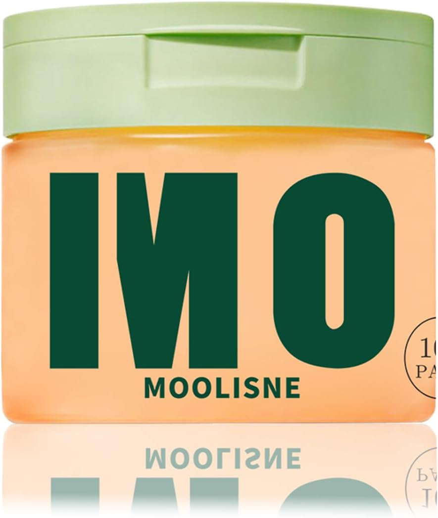 Toning Polish Pads,Skincare for Dark Spots, Wrinkles & Dull Skin - Hydrating Facial Treatment, Niacinamide, Peptides & Centella