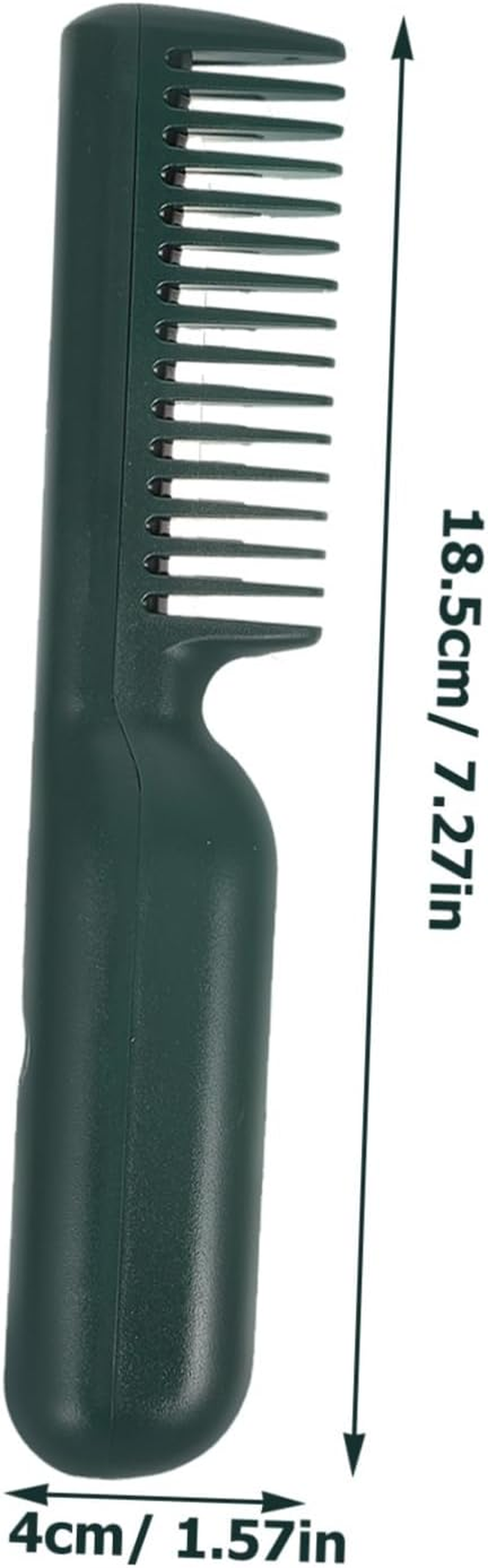 Healeved Cordless Portable Hair Straightener Brush Electric Heating Comb Hair Brush Styling Tool image number 3