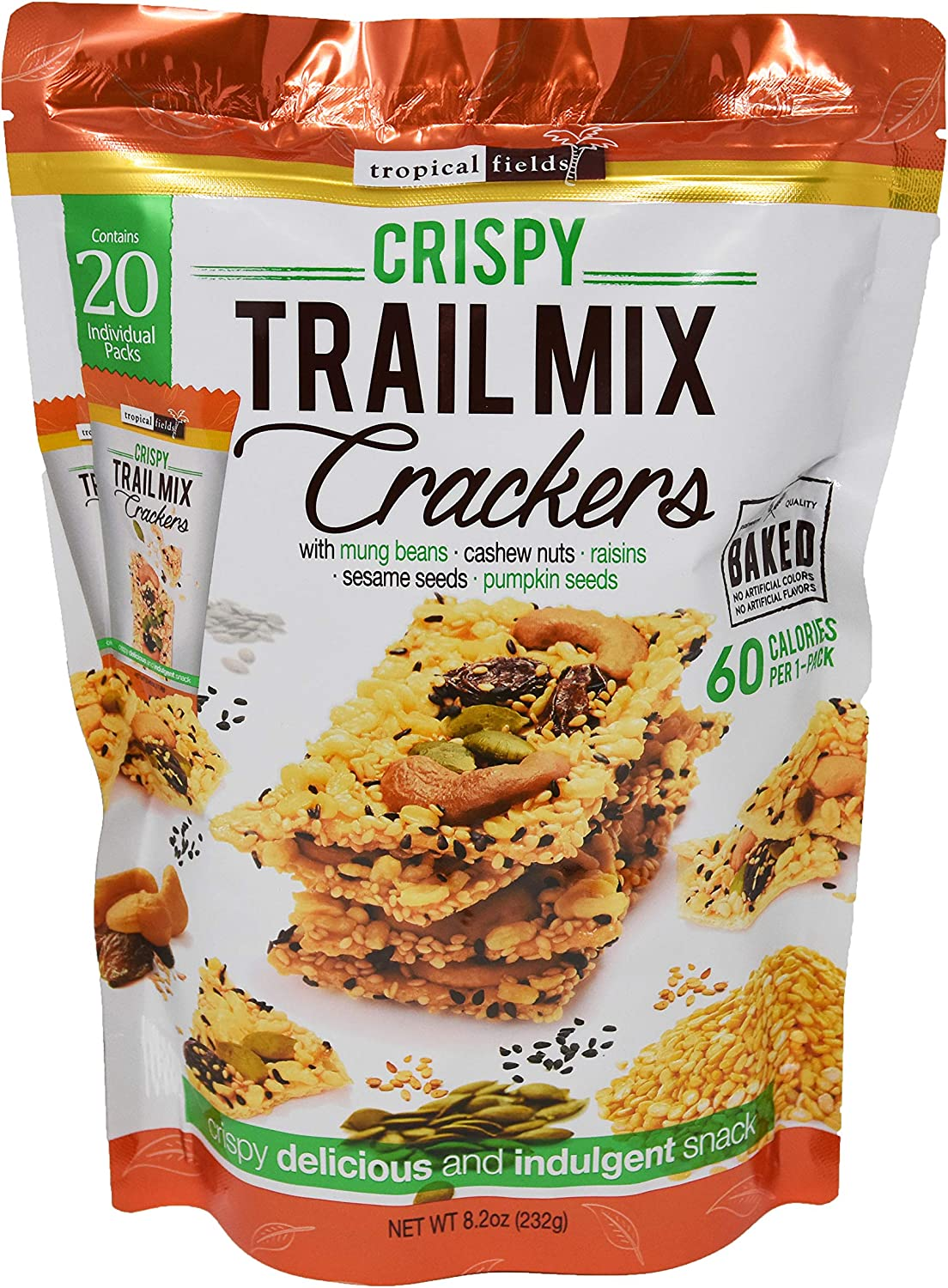 Crispy Trail Mix Crackers 232G image number 1