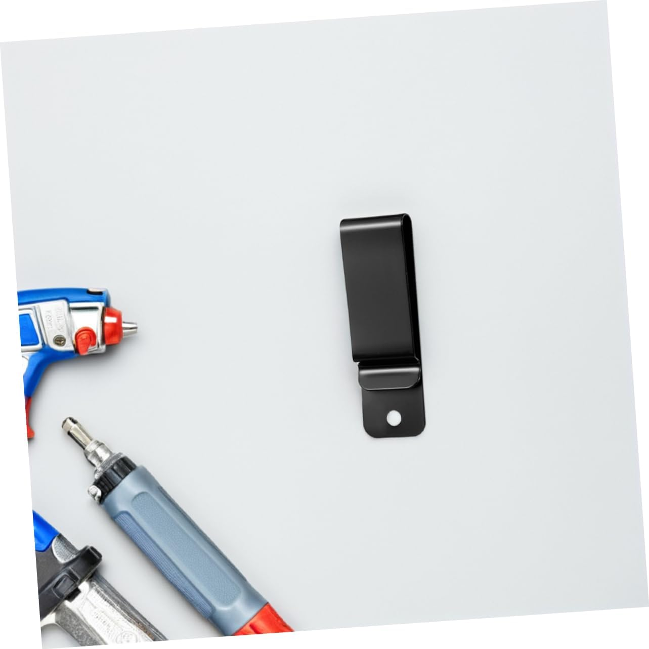 FOYTOKI Metal Belt Clip Keyring for Phone and Wallet Stylish Stainless Steel Outdoor Bag Clip Multi-Functional Sling Strap Secure Travel Accessory image number 2