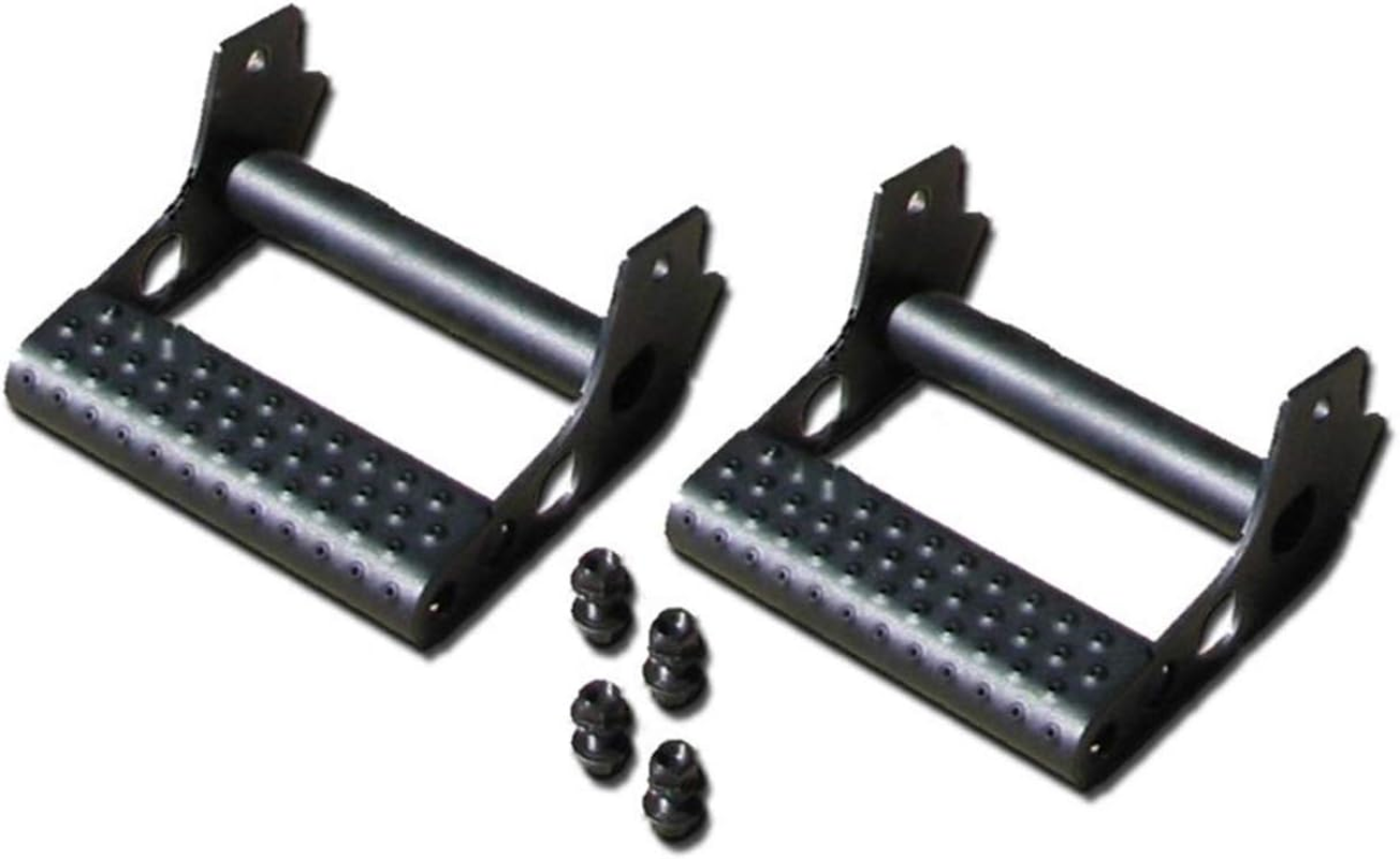 N-Fab RKR Detachable Steps (Sold in Pairs) | Textured Black | JPTS32 | Compatible with All RKR Rails by N-Fab image number 1