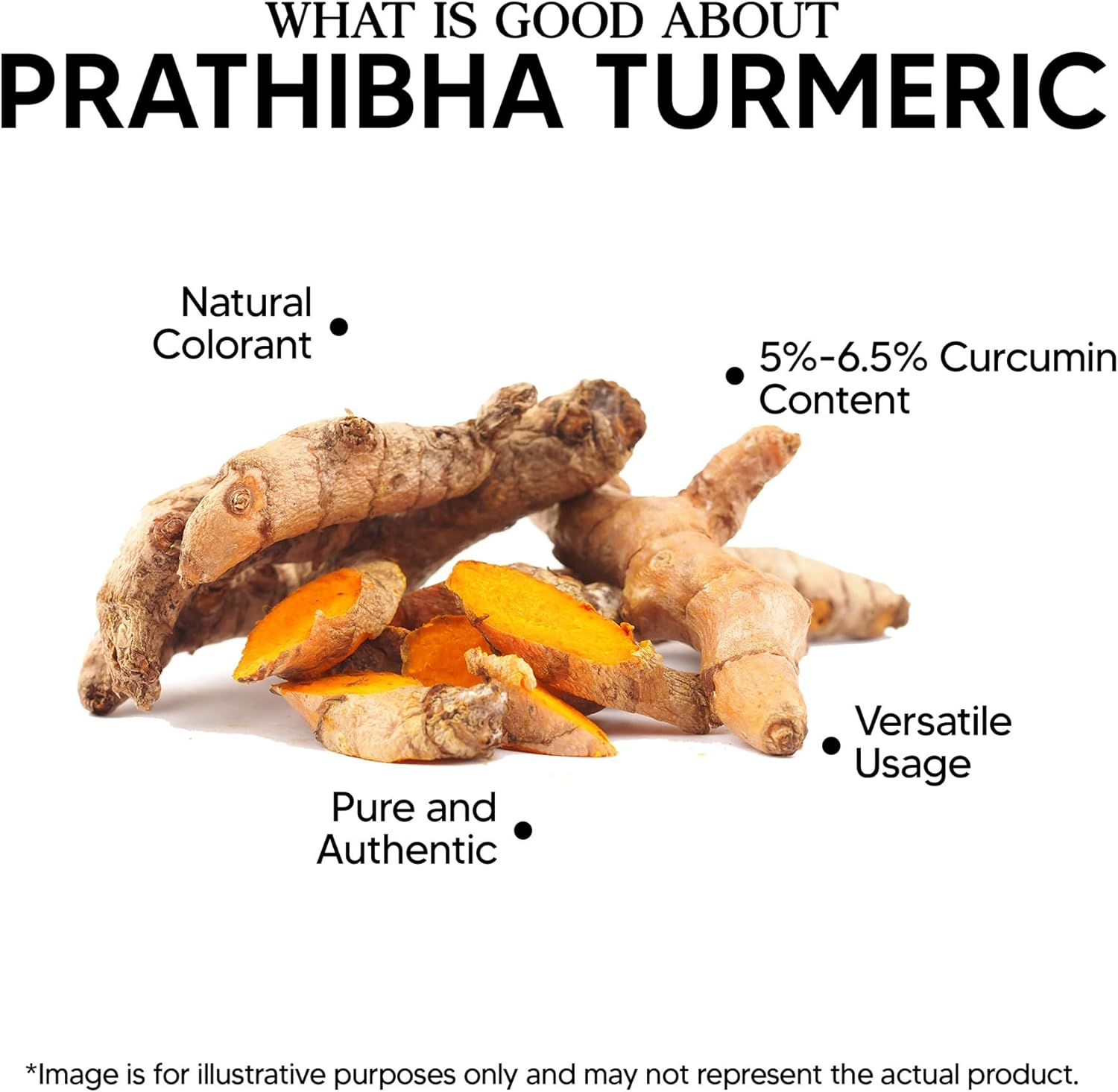 Mai Greens Prathibha Turmeric Powder | Upto 2X Curcumin | Upto 6.5% Curcumin - 150G image number 6