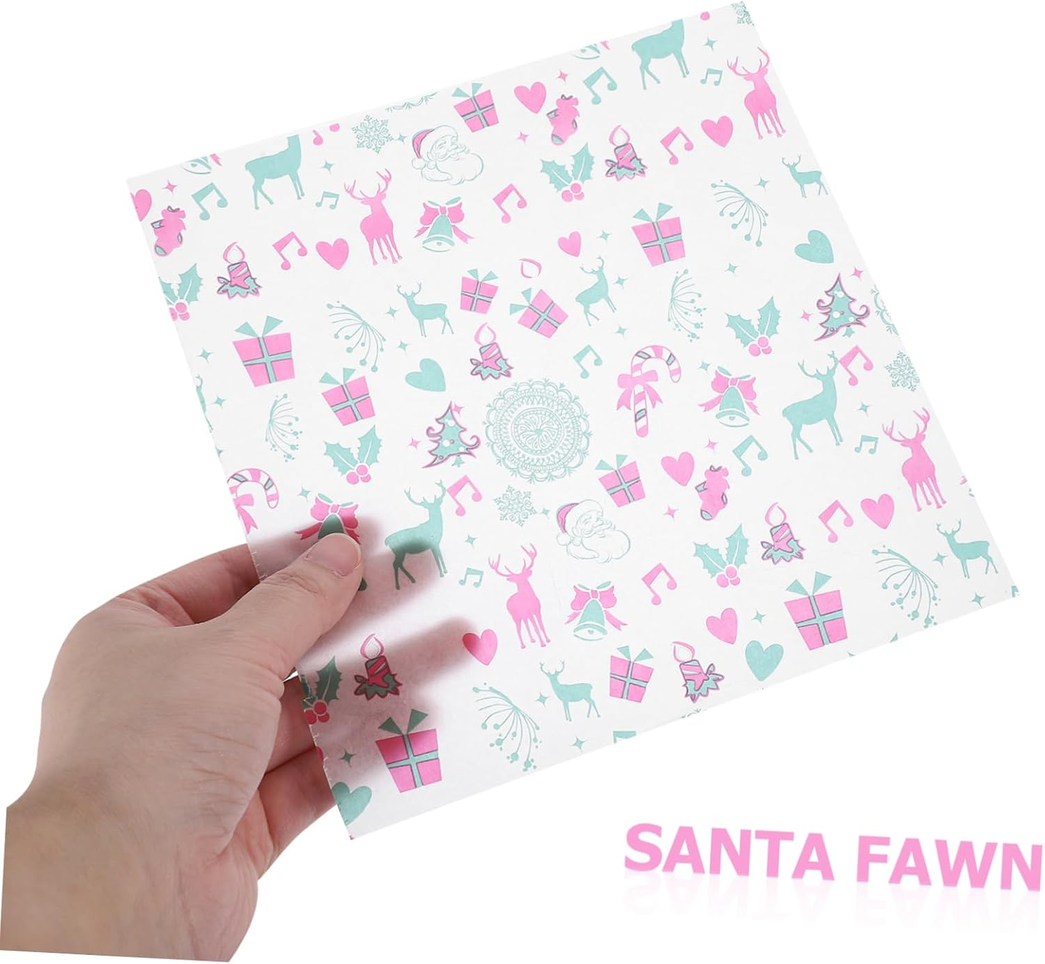 Greaseproof Paper Sheets 100 Pcs Food Grade Wrap Paper for Sandwiches Burger Wrappers image number 2