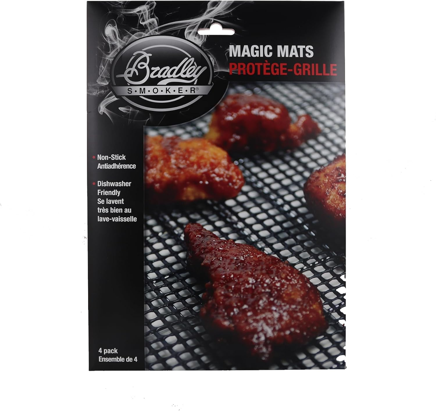 Restaurant Equipment Online PTY LTD Bradley Smoker Non-Stick Silicone Mat, Black/Silver (BTNSMAT4) image number 2