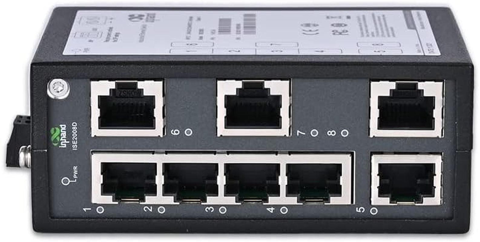 Inhand Networks Ise-Pseries Switch Industrial Grade Unmanaged Switch (8* 10/100 Base-T(X)) image number 2
