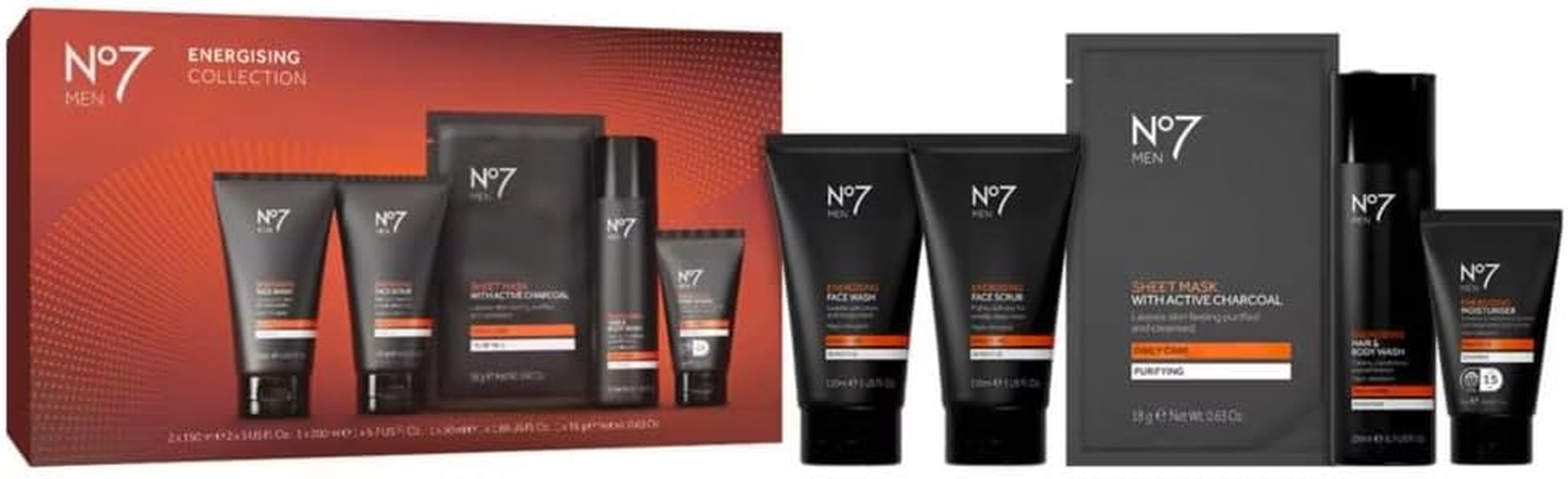 No7 Men Energising Collection Boxed Set image number 3