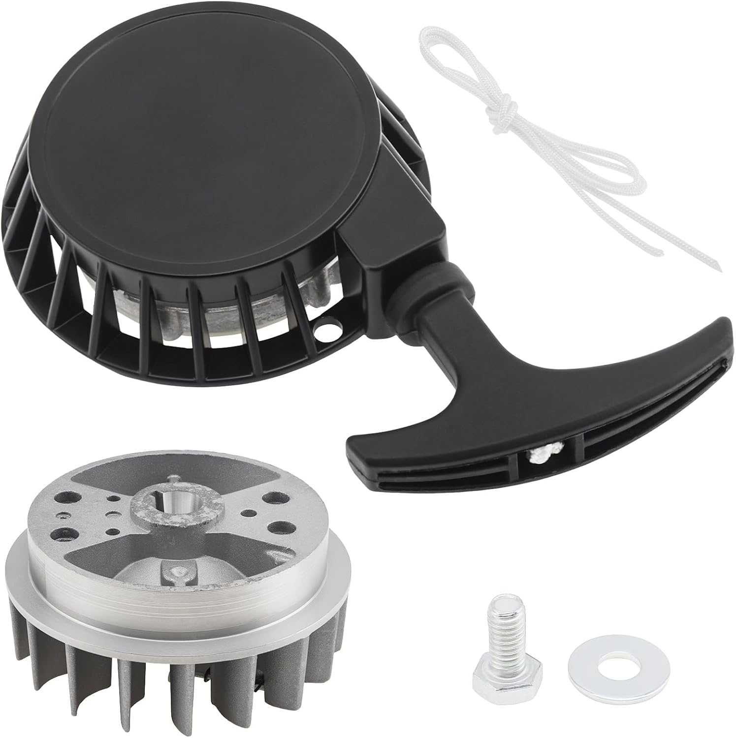 Windance Aluminum Alloy Pull Recoil Starter for 2 Stroke 47Cc 49Cc Taotao Coolster Chinese Mini ATV Quad 4 Wheeler Go Kart Pit Dirt Pocket Bike image number 6