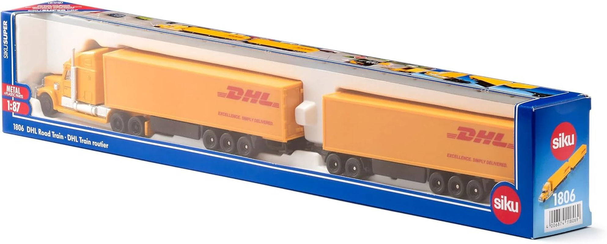 Siku - Road Train - 1:87 Scale image number 1