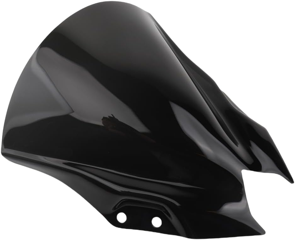 15" Racing Windshield Replacement for Ninja500 Ninja 500 SE 2024-2025 Motorcycle PC Windscreen Wind Deflector Protector Front Fairing (Dark Smoke) image number 2