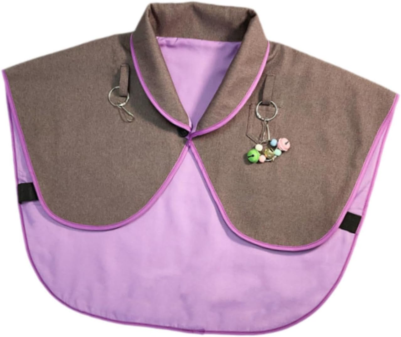 Parrots anti -Scratch -Schulterschutz, Bird Diaper Training -KOT -Schal -Scot -Pad for Cockatoos Tauben Budgie -Maikawfinken, Purple
