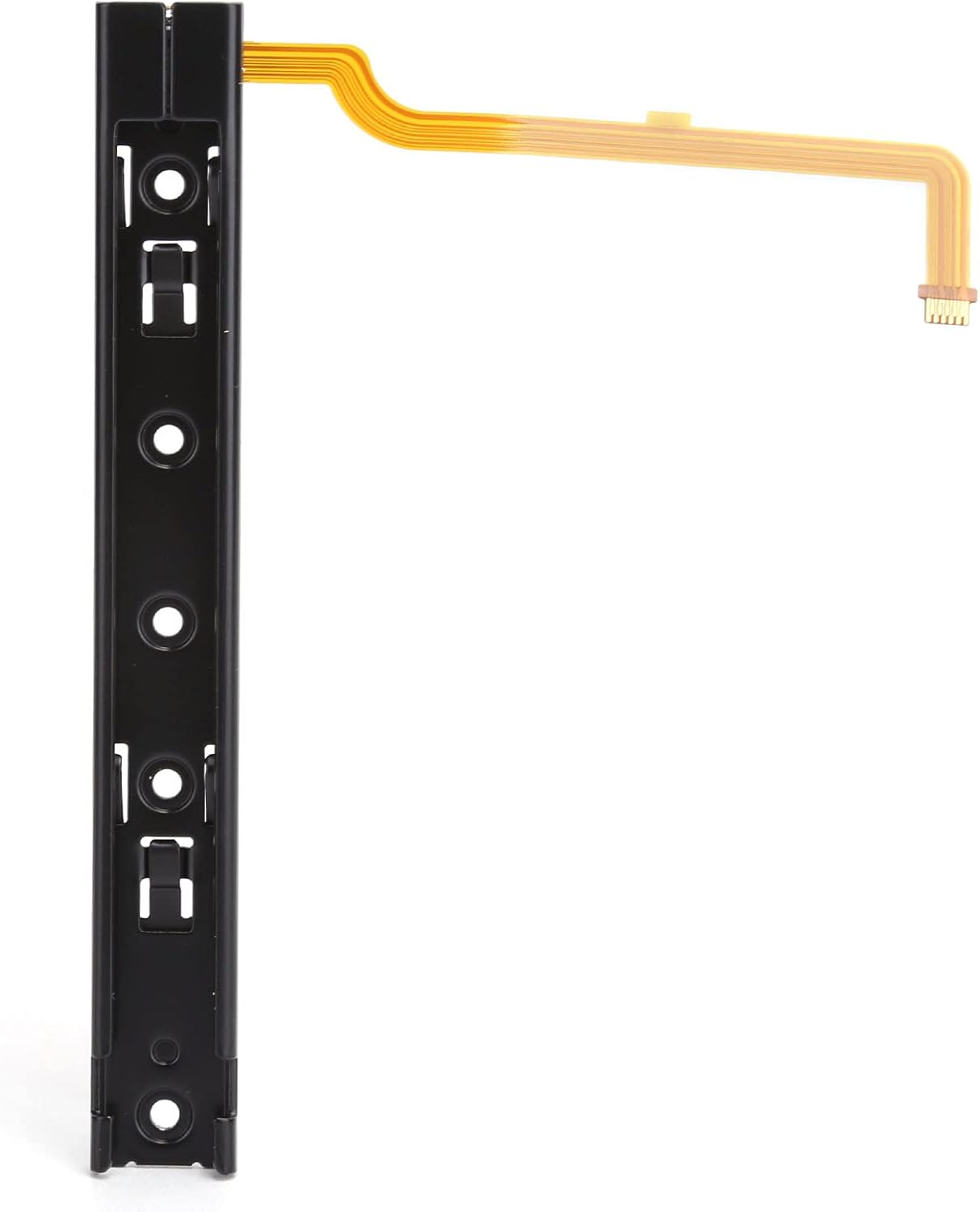 Bewinner L/R Slider Replacement Parts, Left & Right Slider with Flex Cable Repair for Switch Console Metal Slider for Switch(R)