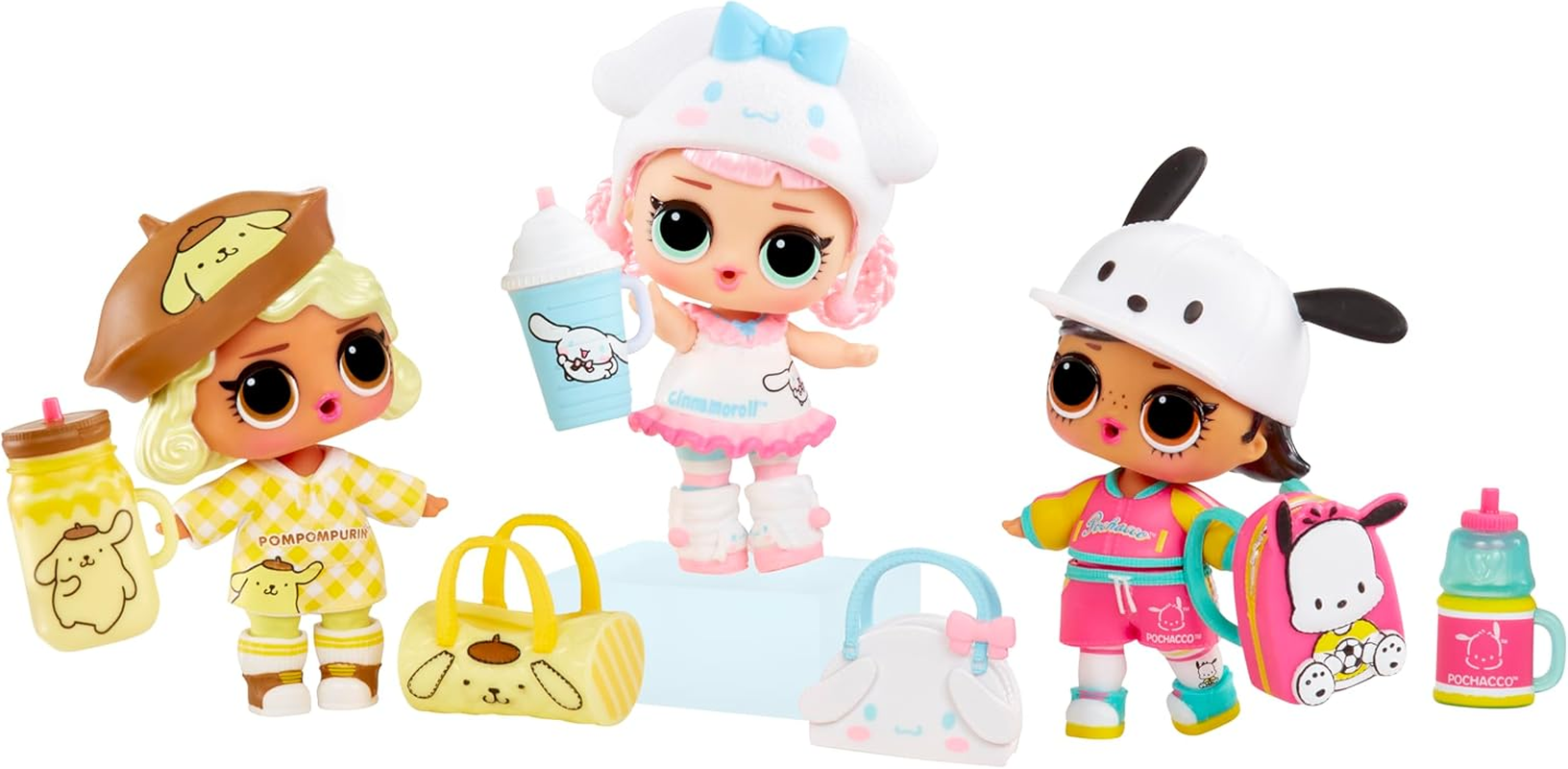 L.O.L. Surprise! Loves Hello Kitty and Friends - 1 Doll with 7 Surprises, Random Assortment, 8 Limited Edition Tots to Collect, Ideal Present for Kids Ages 4+ image number 1