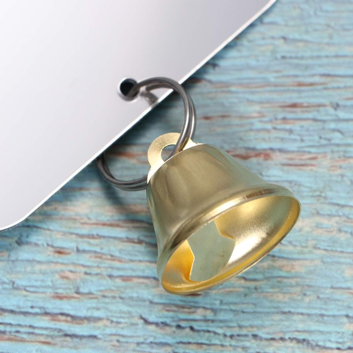 1Pc Cage Hanging Decor - Parrot Toy with Mirror for Budgies, Parakeets & Birds, Bird Cage Mirror & Swing for Chewing Fun, Safe & Durable Bird Accessory image number 1