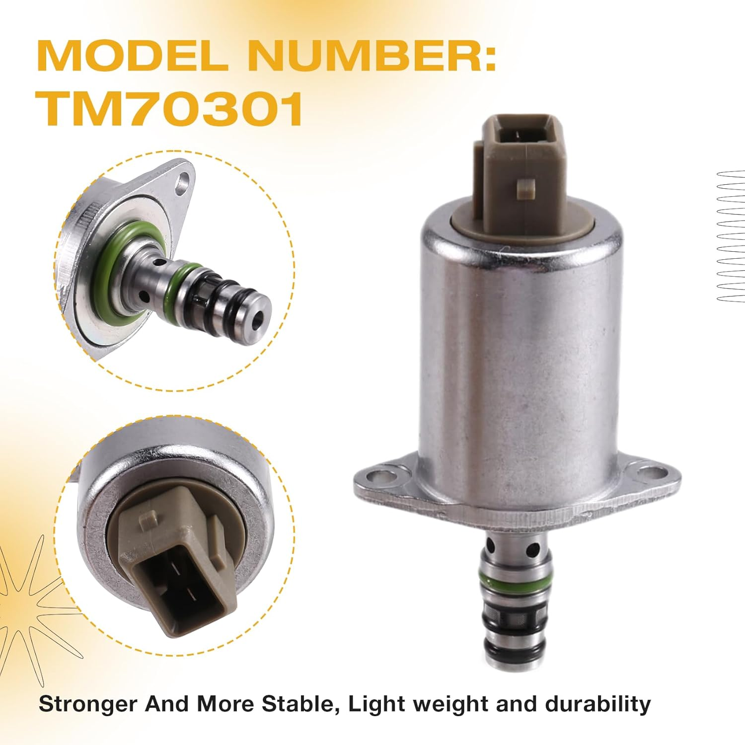 TM70301 Hydraulic Pump 12V Crane Pilot Valve Proportional Solenoid Valve Excavator Accessories image number 6