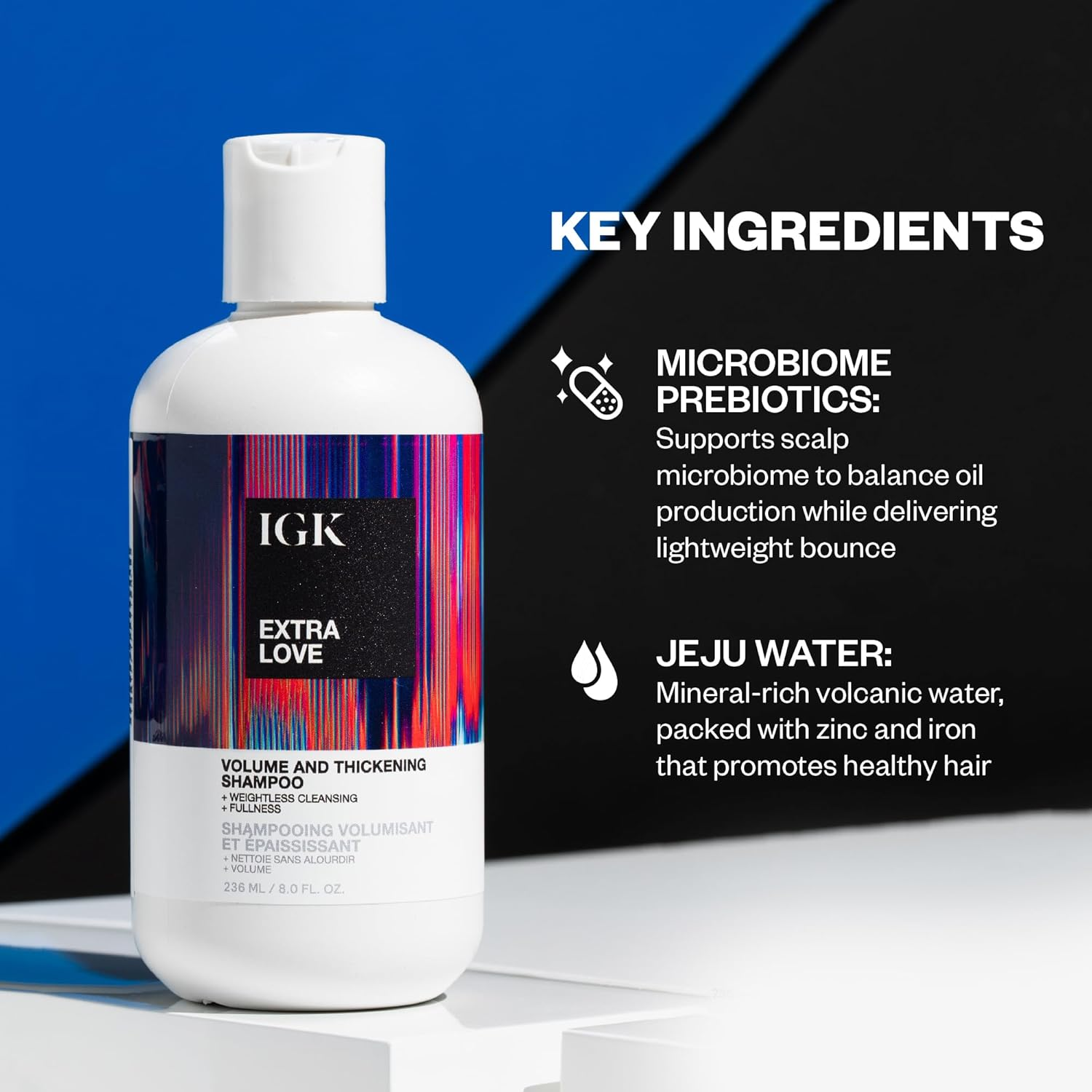 IGK Extra Love Volume & Thickening Shampoo 236Ml/8Oz