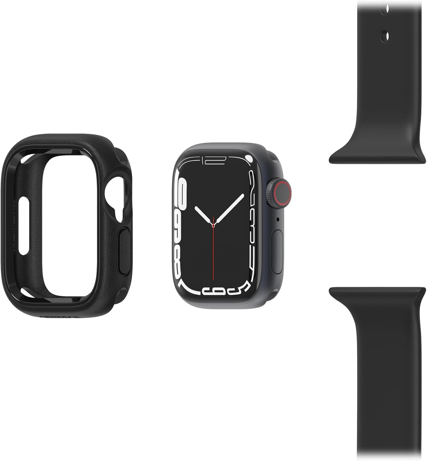Otterbox Watch Bumper for Apple Watch Series 9/8/7-41Mm, Shockproof, Drop Proof, Sleek Protective Case for Apple Watch, Guards Display and Edges, Black image number 2