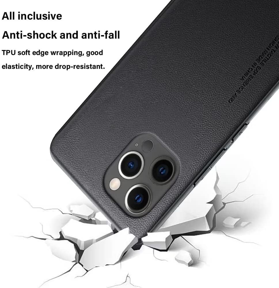 Longstong Mobile Phone Case Suitable for Samsung Galaxy A17 5G / A17 (4G LTE) (6.7 Inches), Code Series Metal Leather Case Protective Case - Light Blue