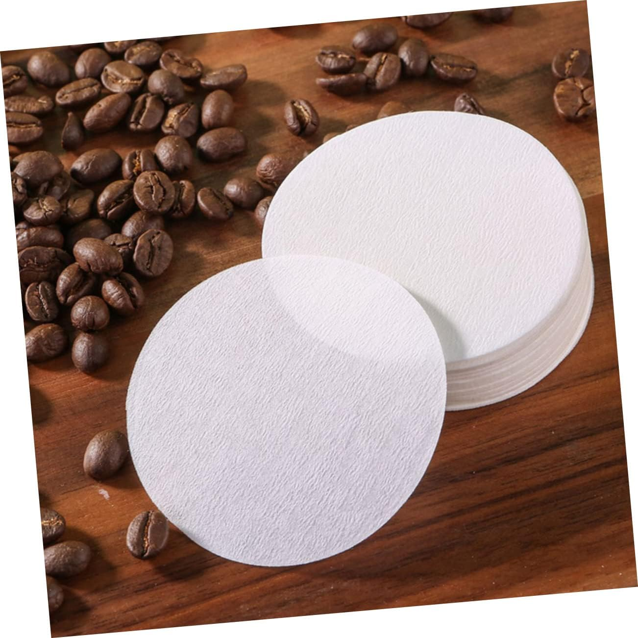 MAGICLULU 400Pcs Espresso Filtering Paper Coffee Filters for Drip Coffee Tea Portable Paper Pads image number 2
