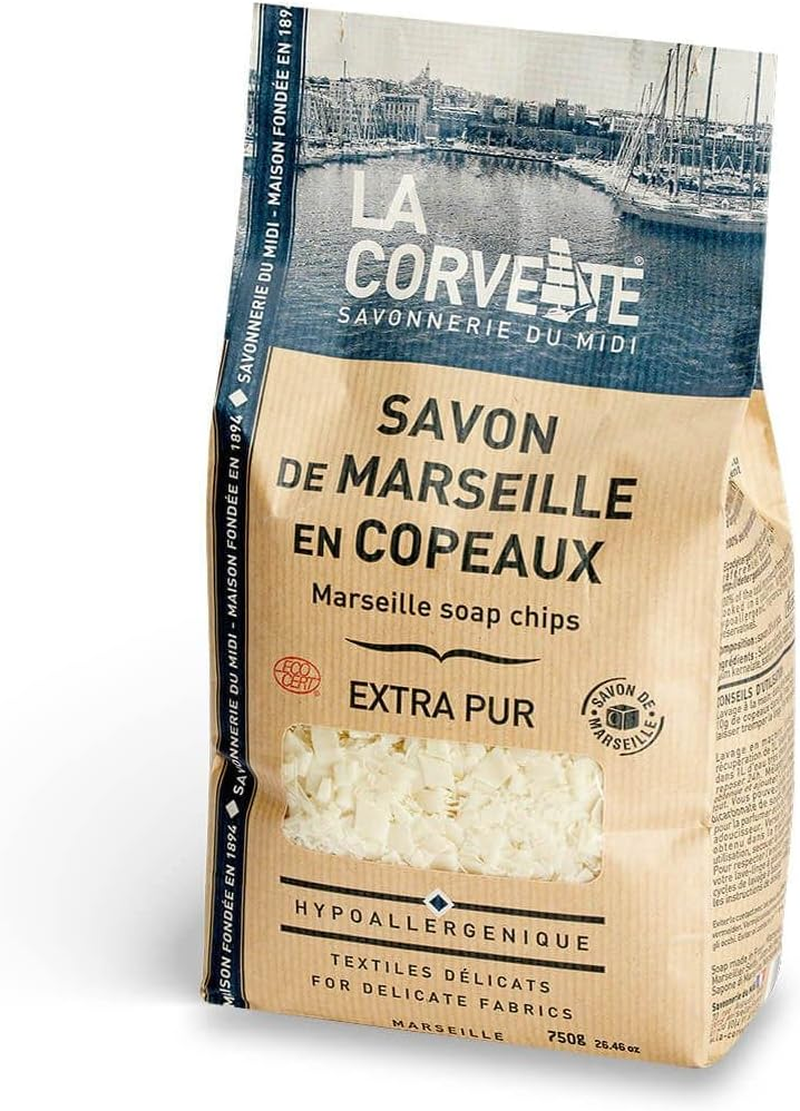 La Corvette Savon De Marseille from Chips Extra Pure Ecocert 750 G, 1 Piece image number 2