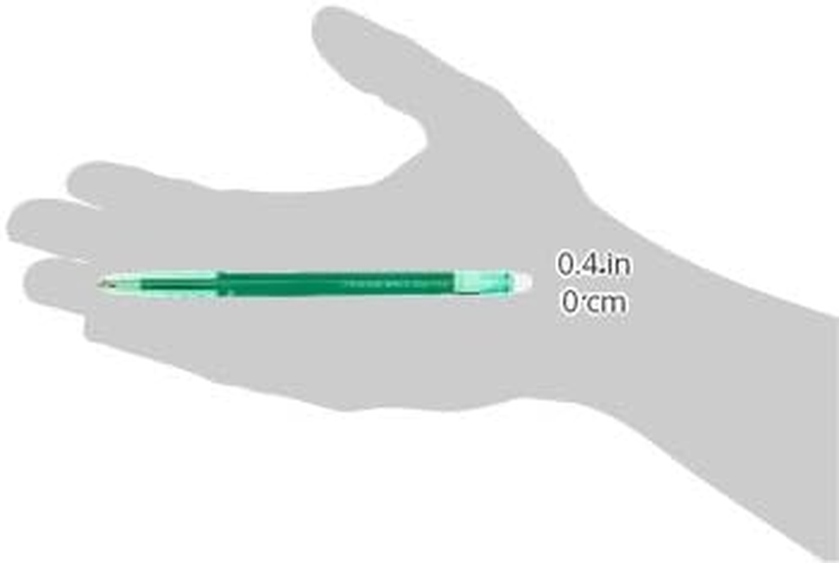 Pilot Frixion Ball Slim 038 Ballpoint Pen, Green (LFBS-18UFG) - 1 Count (Pack Of 1), Black image number 7