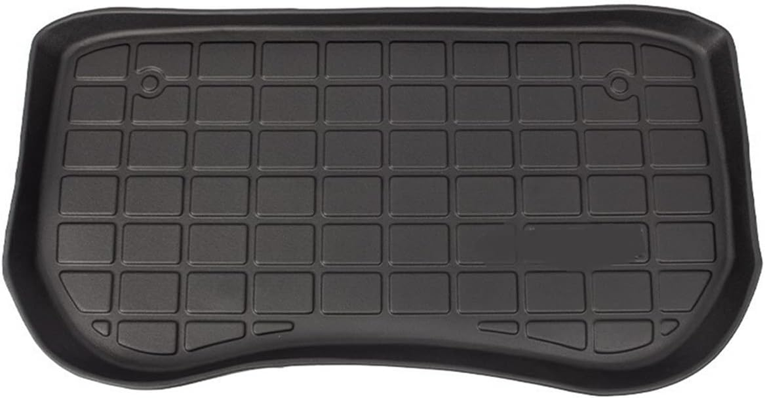 YEJIANGHUA 1PCS Car Front Trunk Mat Compatible with Tesla Model 3 Car Accessories Black Waterproof Wearable Protective Pads Mat Compatible 2021 (Color Name : 2021 Front Mat) image number 2