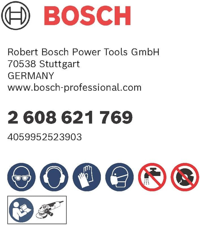 Bosch 1X PRO X571 Flap Disc, Angled Version, X-Lock (For Steel, Stainless Steel, &Oslash; 125 Mm, Grit 80, Professional Accessory Small Angle Grinder) image number 6