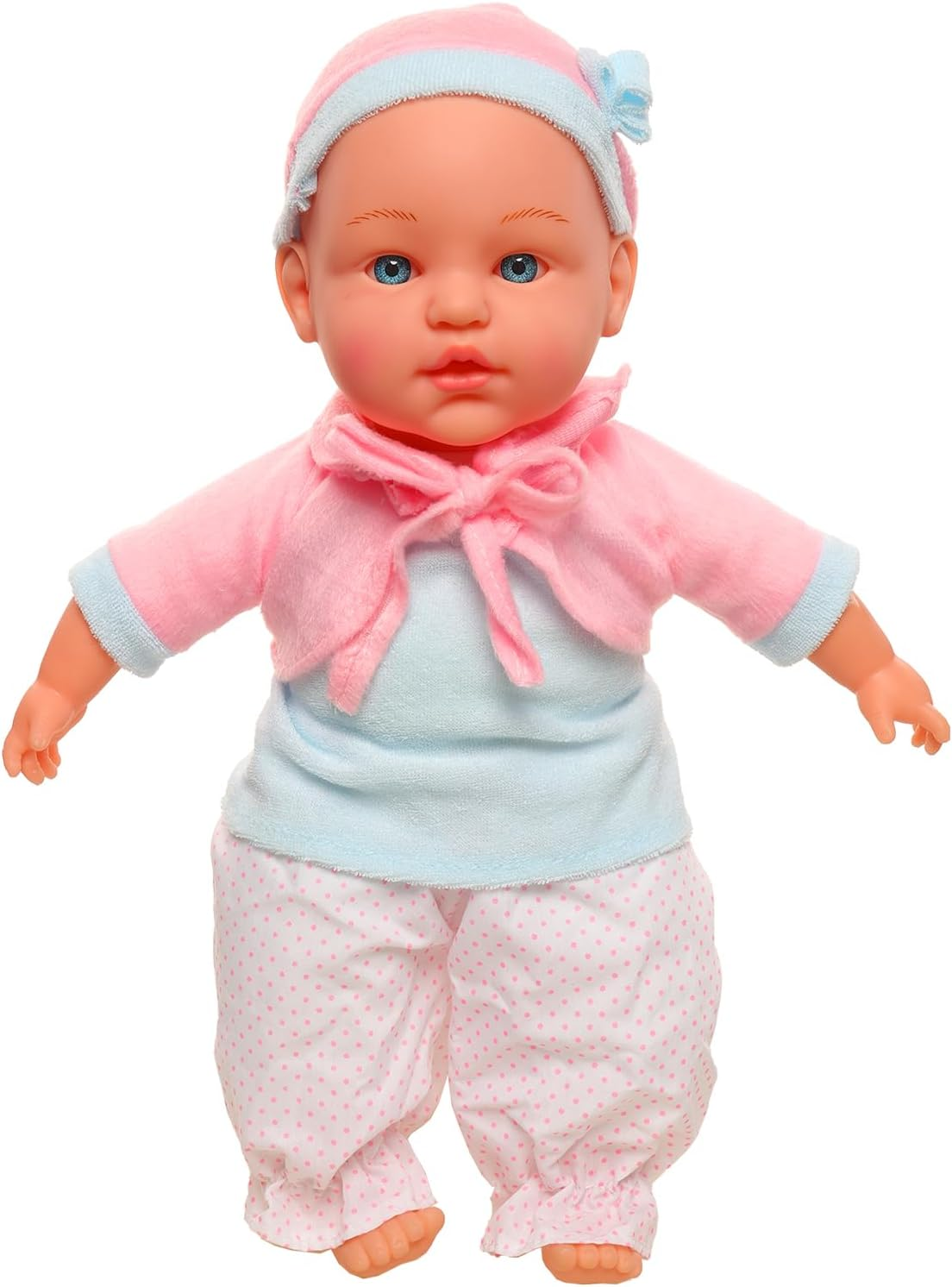 Barwa Baby Doll 15 Inch Soft Body Doll with Cute Doll Clothes, Soft Body, Cute Doll Outfits, 38 Cm Soft Bodied Dolls for Children from 3 Years image number 1