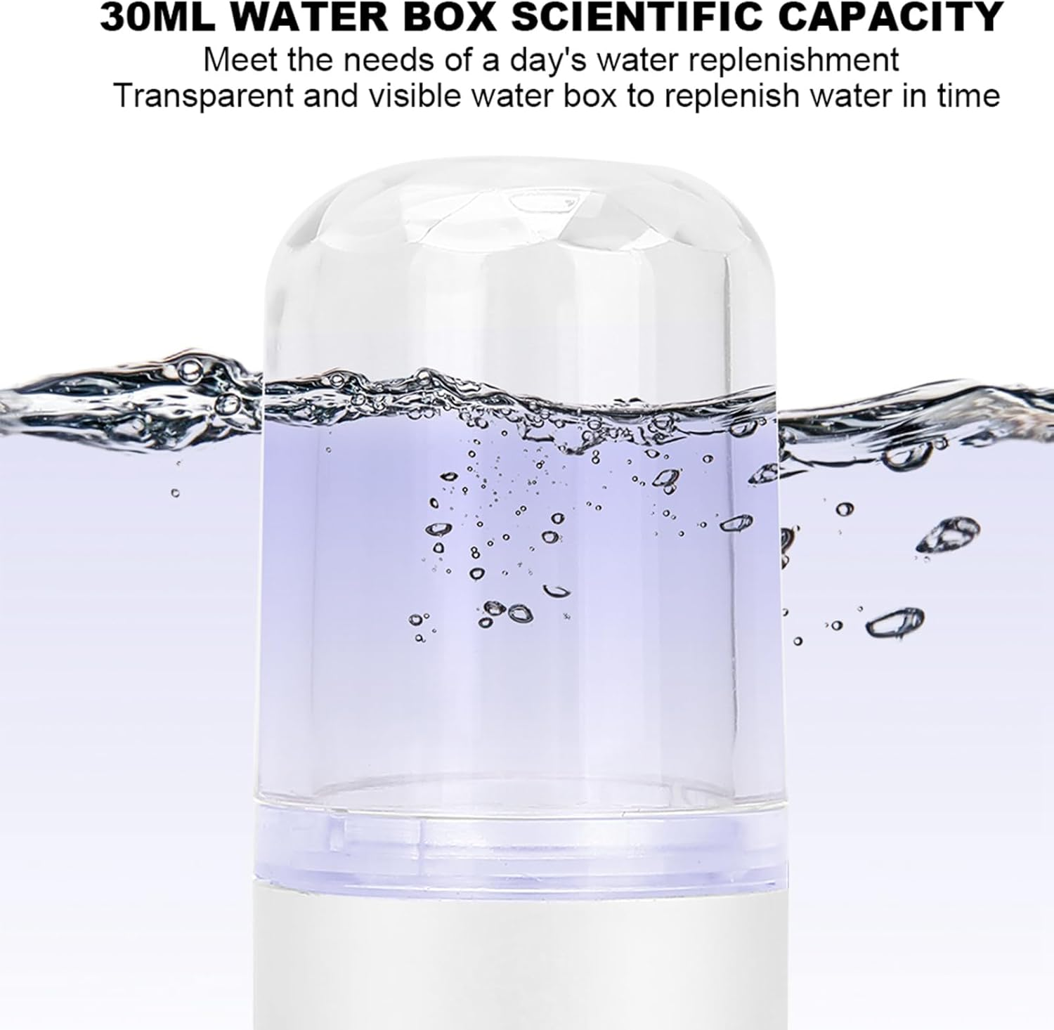 Skin Care Mini Facial Steamer, Facial Steamer Handy Mist, Nano Facial Atomization, Face Mist Sprayer, for Face for Hand image number 2