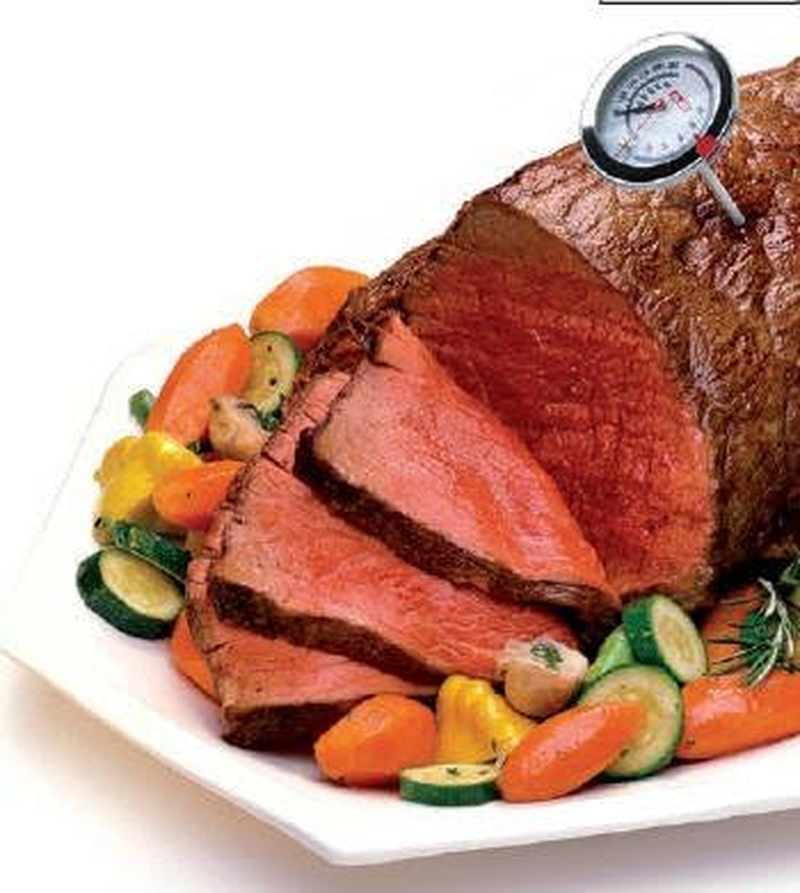 Ibili Food Thermometer with Probe, Stainless Steel, Silver/White, 14 X 30 X 30 Cm