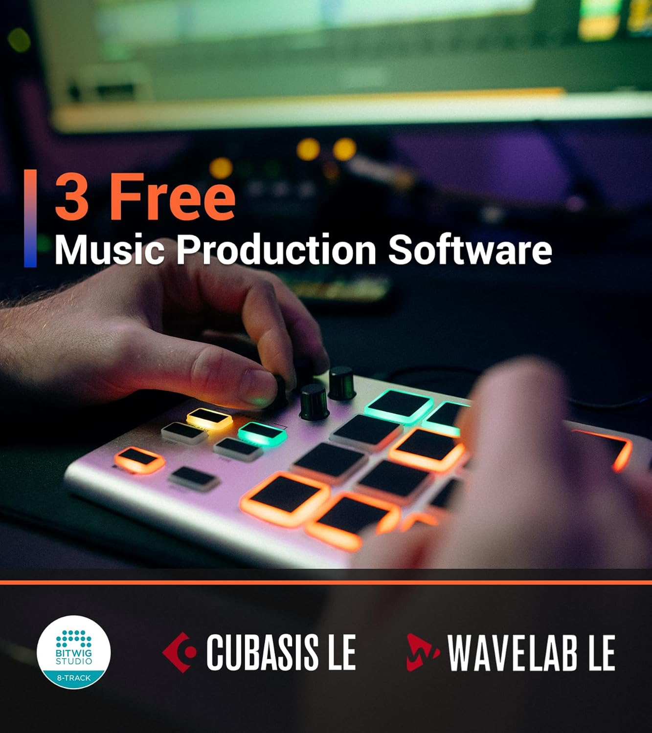 ESI Xjam | USB MIDI Performance Controller, Silver image number 2