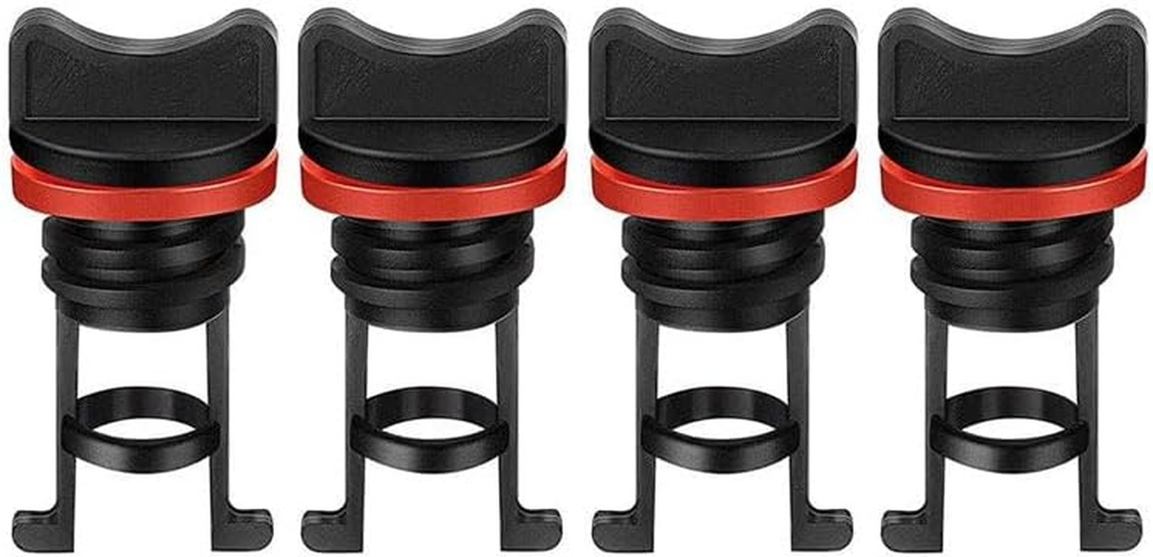 AIMALL 4 X Replacement Bungs Only Marine/Boat Drain Bung Plugs Standard Coarse Thread image number 2