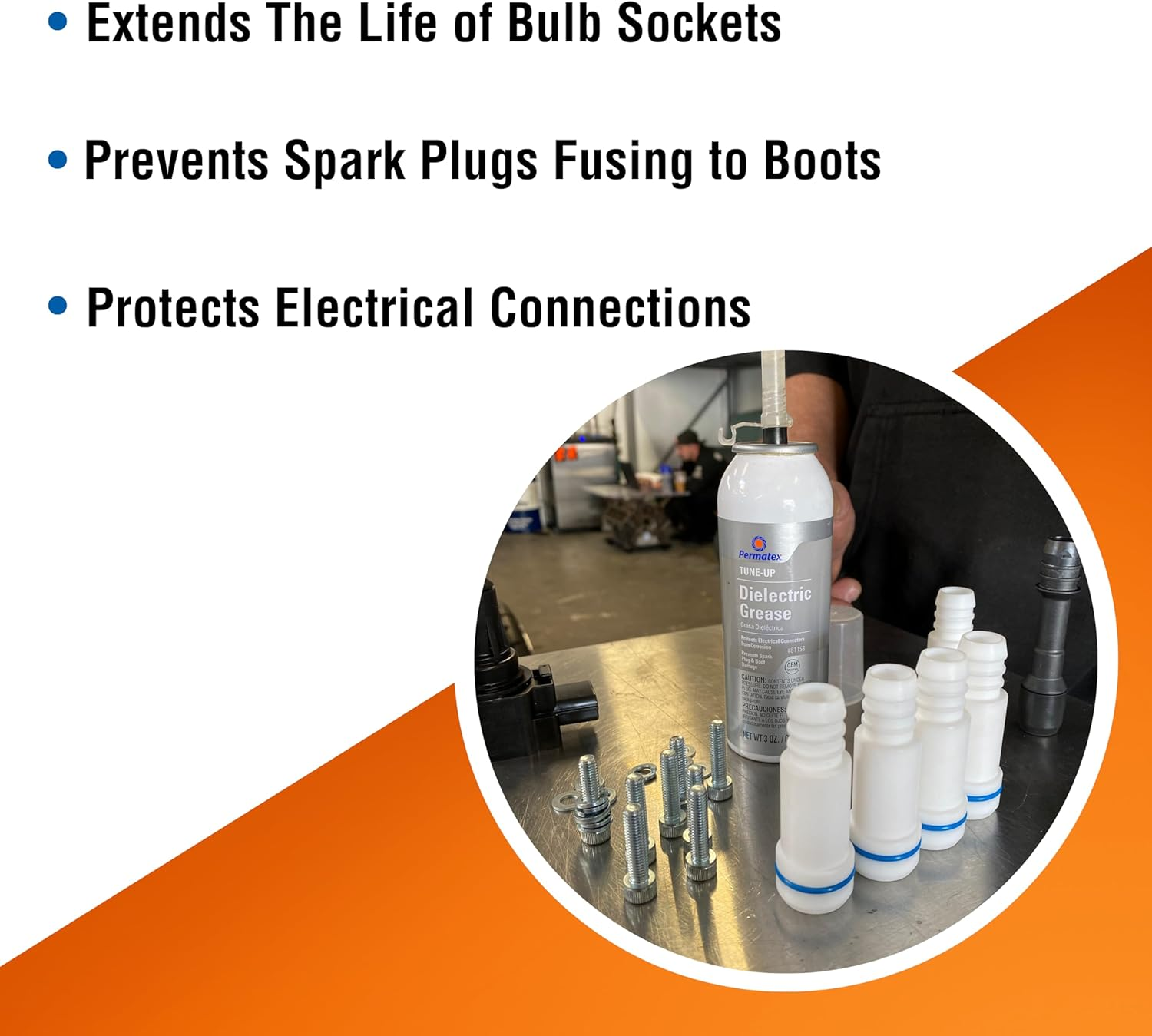 Permatex 81153 Dielectric Tune-Up Grease, 3 Oz. Powercan image number 6