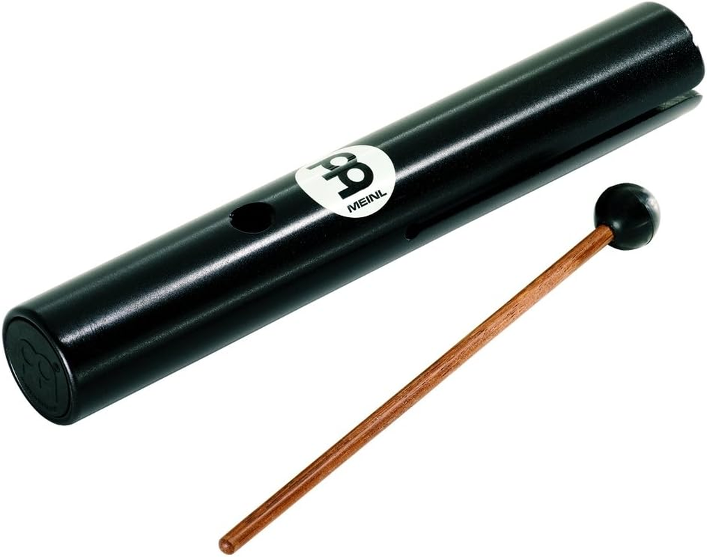 Meinl Percussion WW2BK Large Low Pitch Aluminum Wah Wah Tube with Beater, Black image number 1