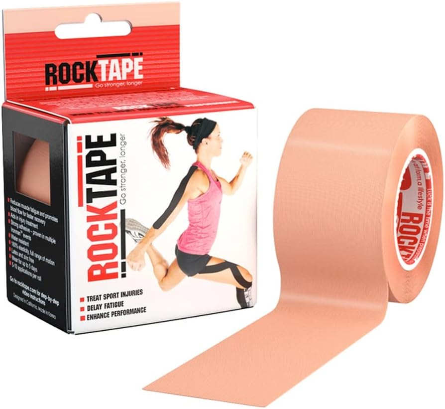 Rocktape, Black, 2" X 16.4' (5Cmx5M)