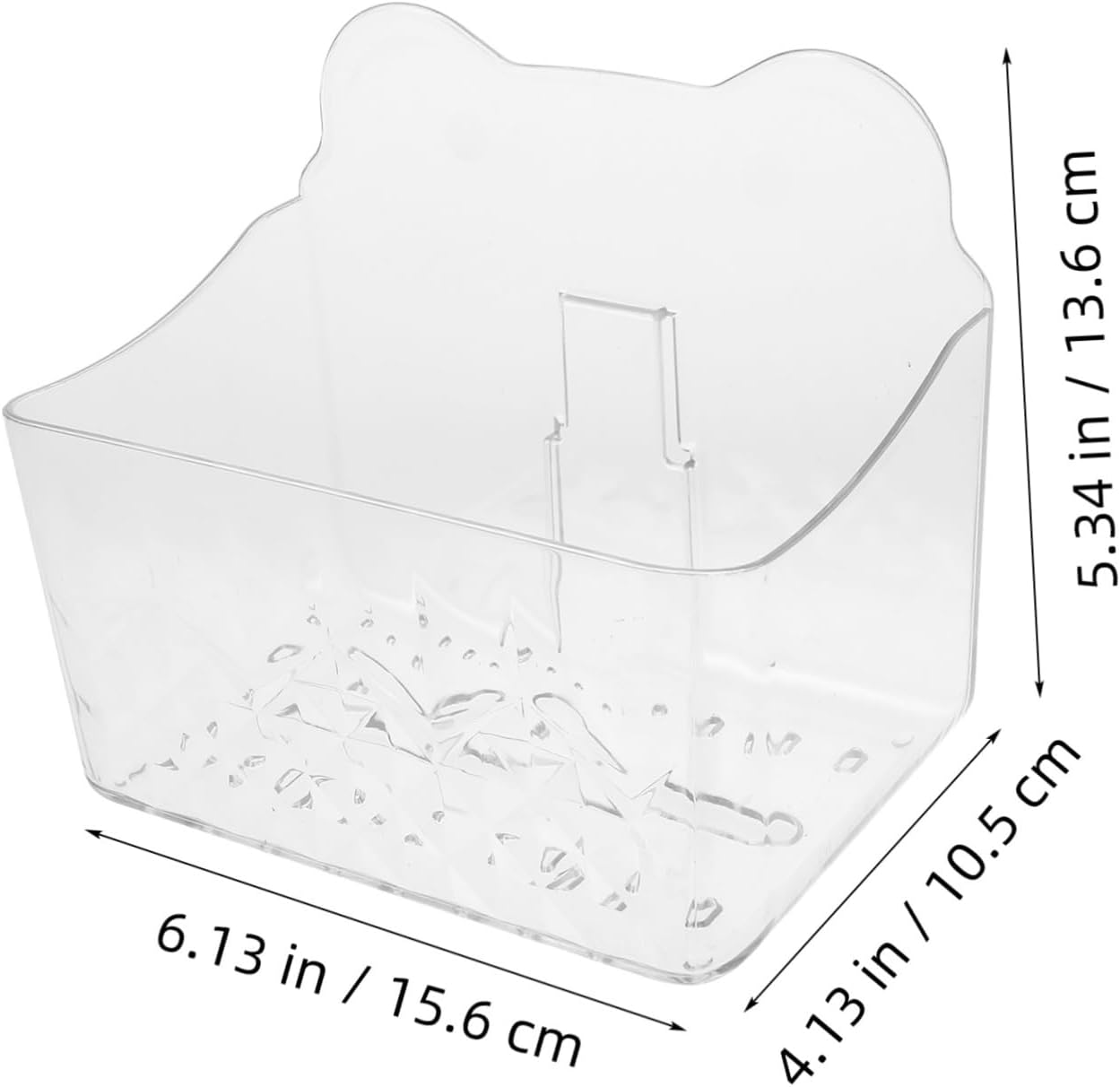 Luxshiny Tissue Storage Box Mount Wet Wipes Holder for Home Wall-Mounted Easy Install image number 3