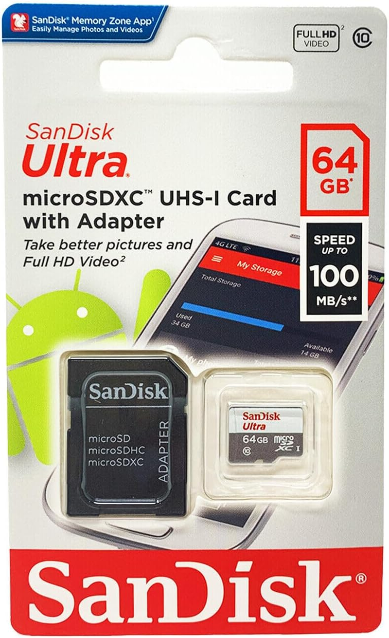 Sandisk Sandisk SDSQUNC064GAN6M 64GB AN6MA Ultra Usd (SDSQUNC-064G-AN6MA) image number 6