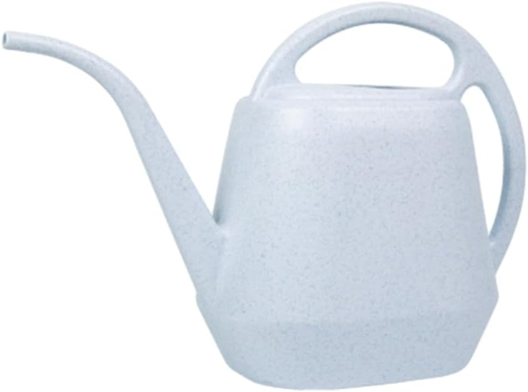 AIMALL 4L Gardening Watering Can - Durable Plastic Long Spout Watering Kettle, Available in Yellow, Wine Red, Lake Blue, Grey, Dark Green, Dark Blue, 14.9 X 9.64 X 7.87 Inches