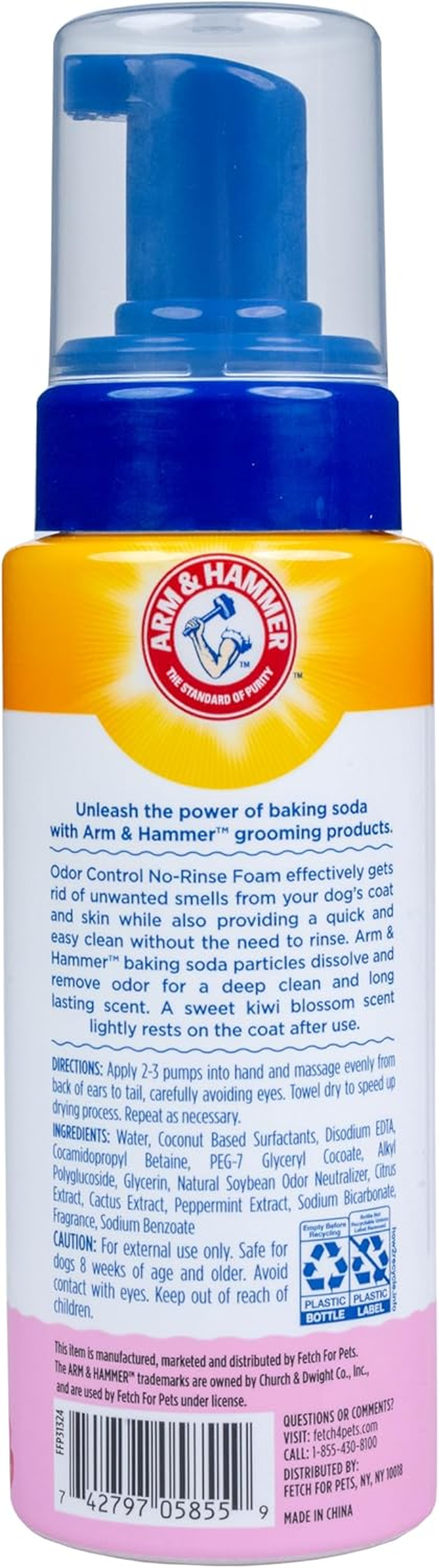 Arm & Hammer Odor Control No-Rinse Foam (Pack of 2) image number 1