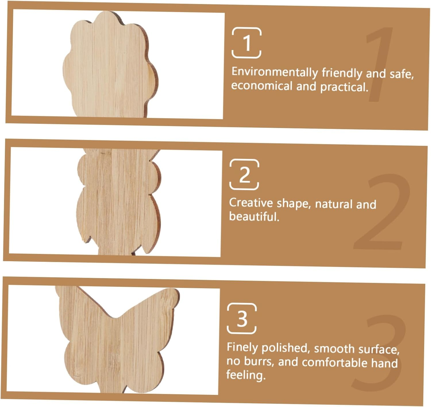 VANZACK 60Pcs Bamboo Plant Labels Double-Sided Distinguish Tags for Gardening Flower Pots and Herb Markers and Fade-Resistant Garden Supplies for Plant image number 2