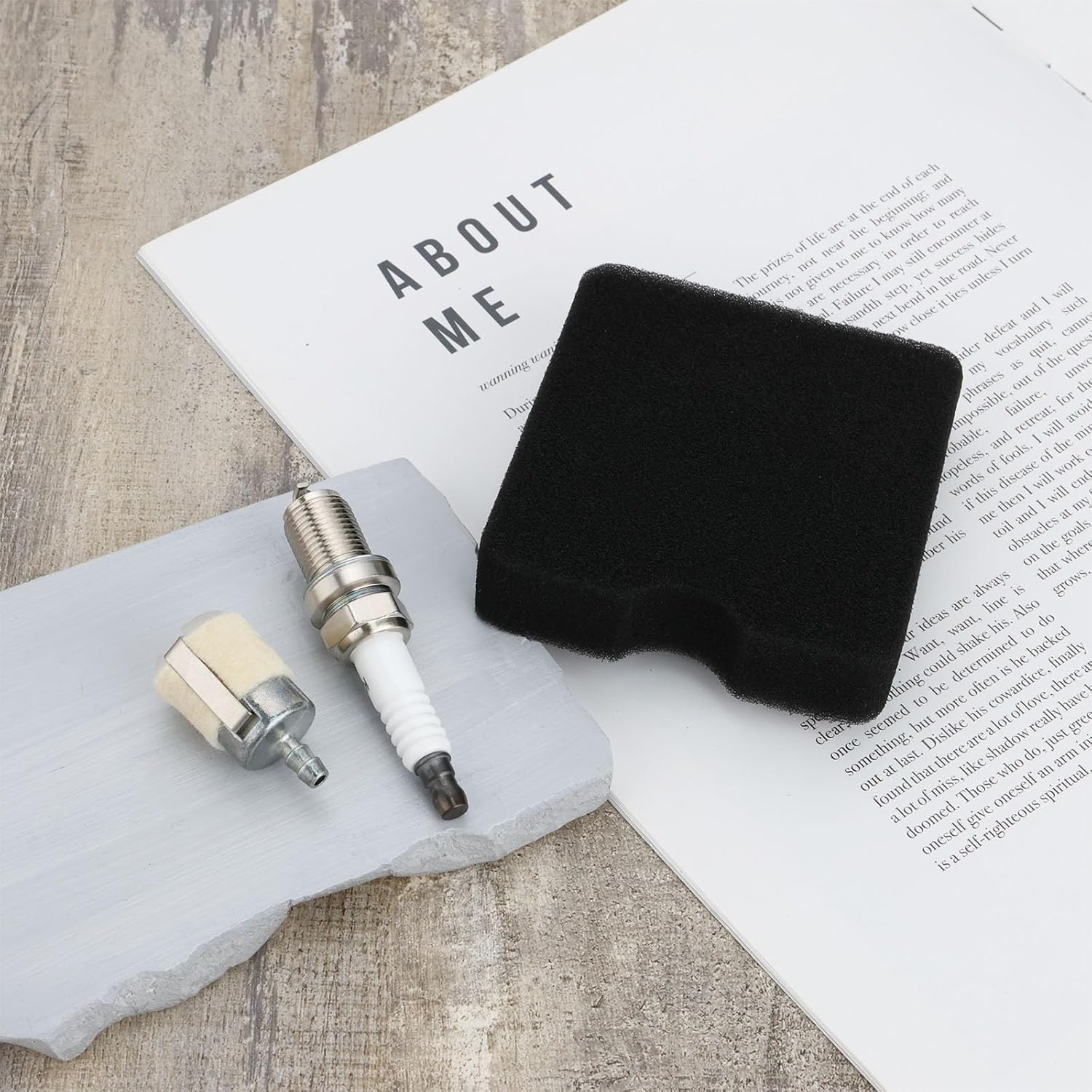 Be in Your Mind 1 Set Leaf Blower Vacuum Lawn Mower Filter Repair Kit Compatible with Husqvarna 130BT 425BVS Redmax HBZ2610 HBZ2601 HTZ2401 EBZ3000RH image number 1