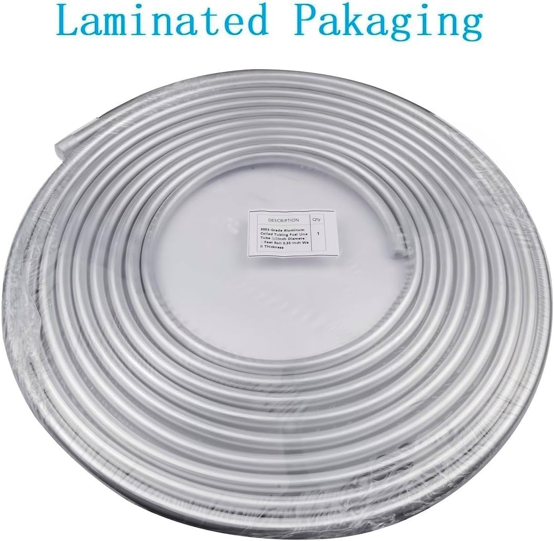 5/16 Fuel Line, 25FT 3003 Grade Aluminium Tubing for Brake Line, Transmission Line, Metal Gas Line, AC Line, Refrigeration Equipment image number 5