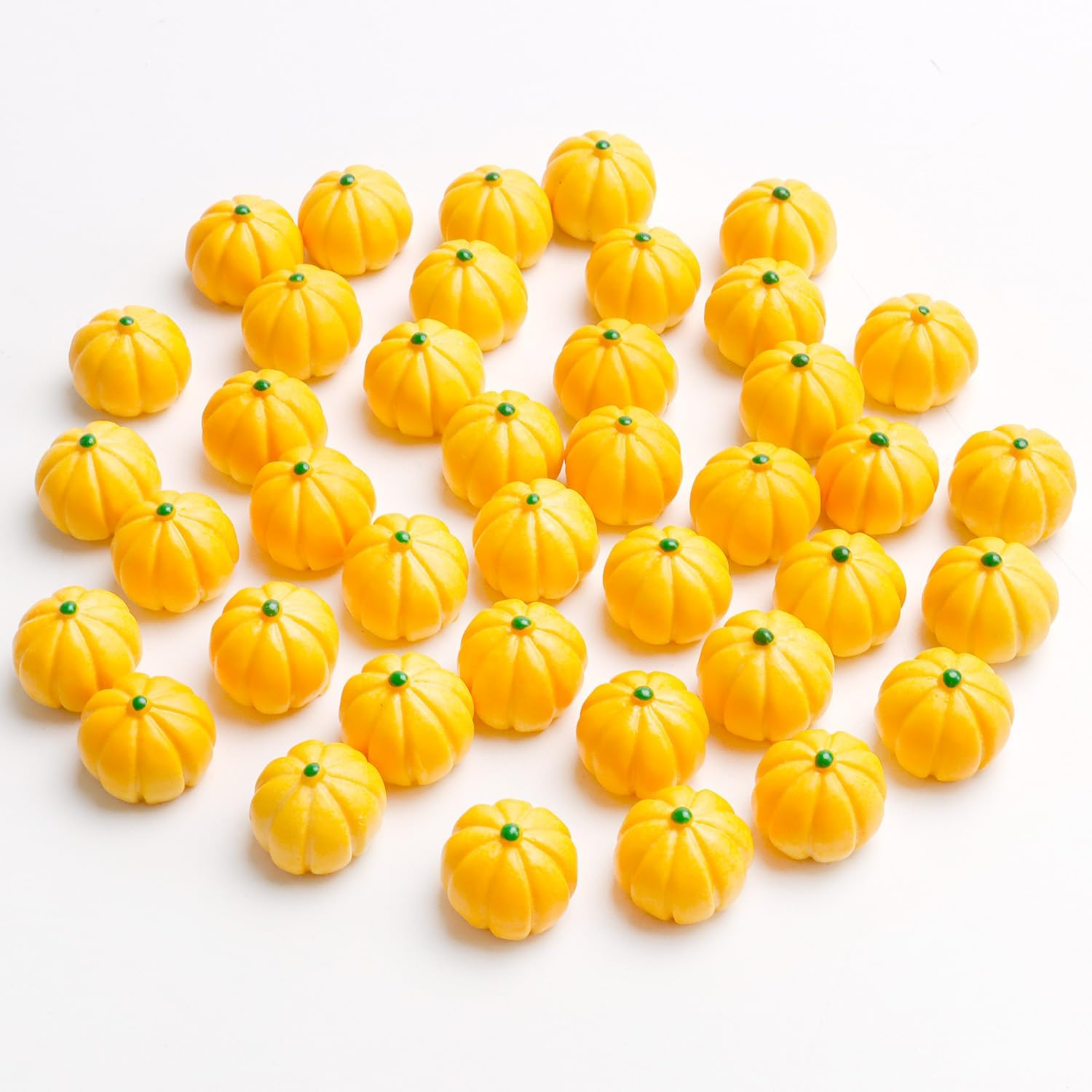 40 Pcs Miniature Pumpkin Mini Resin Pumpkin Fake Fruit Miniature Vegetables for Halloween Mini House Decor Miniatures Food Kitchen image number 2