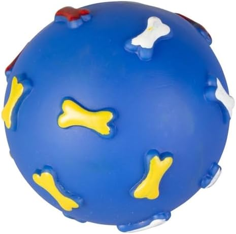 MICA Dog Toy Ball Paw Blue Approx. 9 Cm