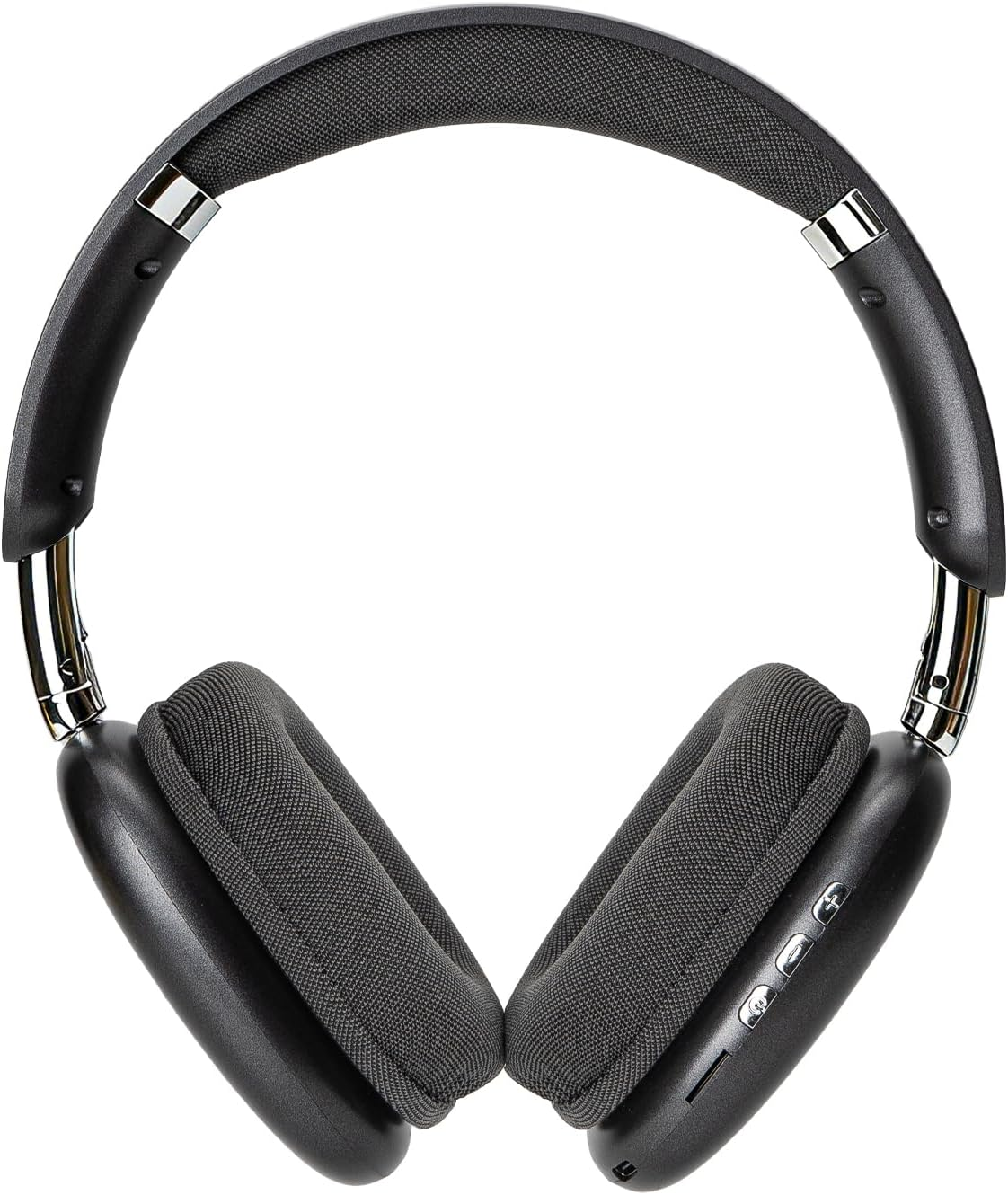 SUNJOM Wireless Bluetooth over Ear Headphones, Hi-Fi Stereo, 30H Playtime, Hands-Free with Mic, Voice Assistant, FM Radio for Sports, Travel, Work (Black) image number 4