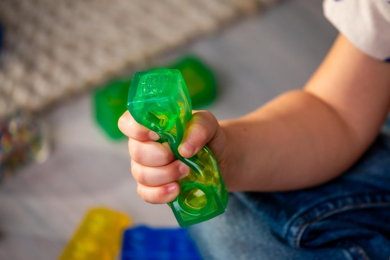 Goliath Jelly Blox Creative Kit - 20 Sensory Building Blocks for Toddlers & Preschoolers, Squishy, Stretchy, Safe, Fun & Developmental Play, Ages 2+ image number 1